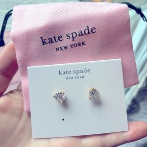 Kate Spade cubic zirconia studs
